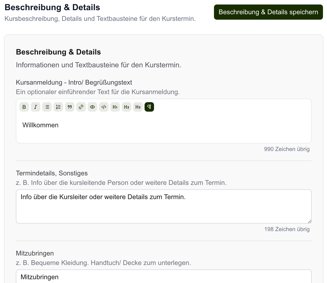 Beschreibung & Details